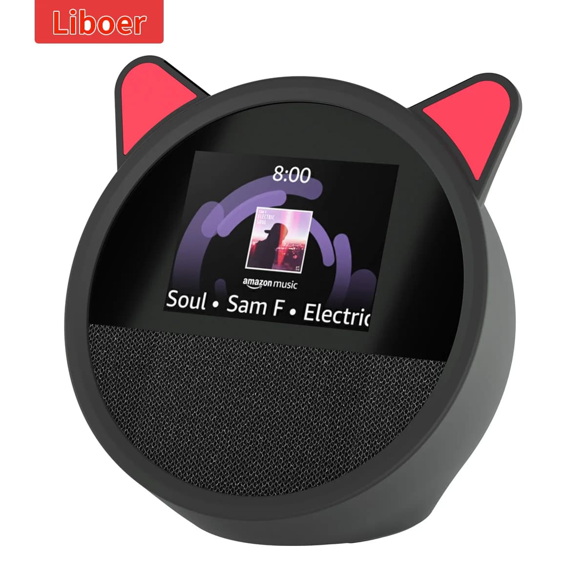 Étui de Protection en Silicone pour Echo Spot 2024