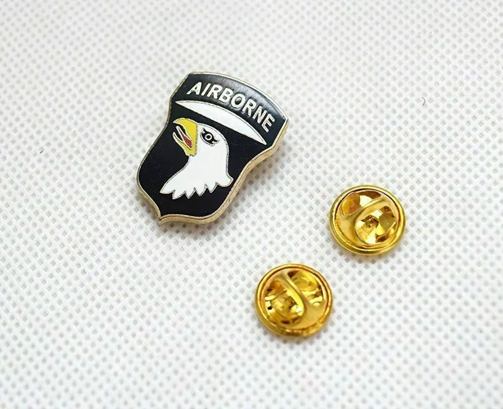 . MINI-chemise aéroportée de l'armée américaine, insigne, épingle à revers, militaire classique, 101e