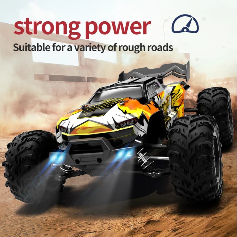 Voiture télécommandée RC 1:16 haute vitesse tout-terrain 4x4 Monster Truck véhicule d'escalade jouet pour garçons