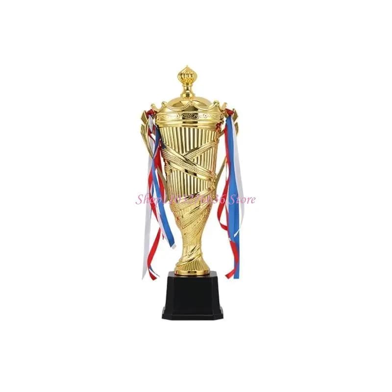 R6FD Coupe des trophées récompenses sportives en acier inoxydable robustes avec des rubans portables pour les compétitions