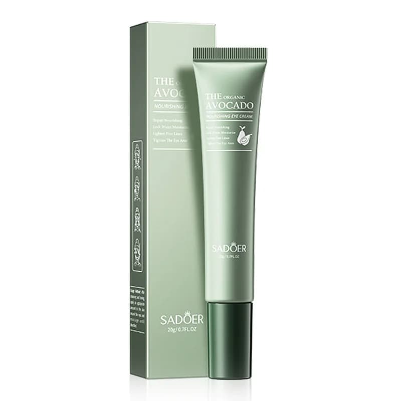 SADOER avocat crème pour les yeux Anti-rides cernes sac pour les yeux raffermissant hydratant tendre soin des yeux beauté santé soins de la peau