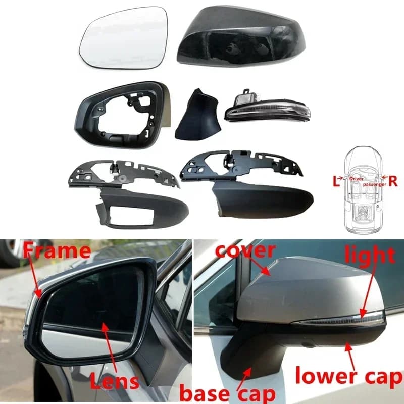 Coque de rétroviseur de voiture