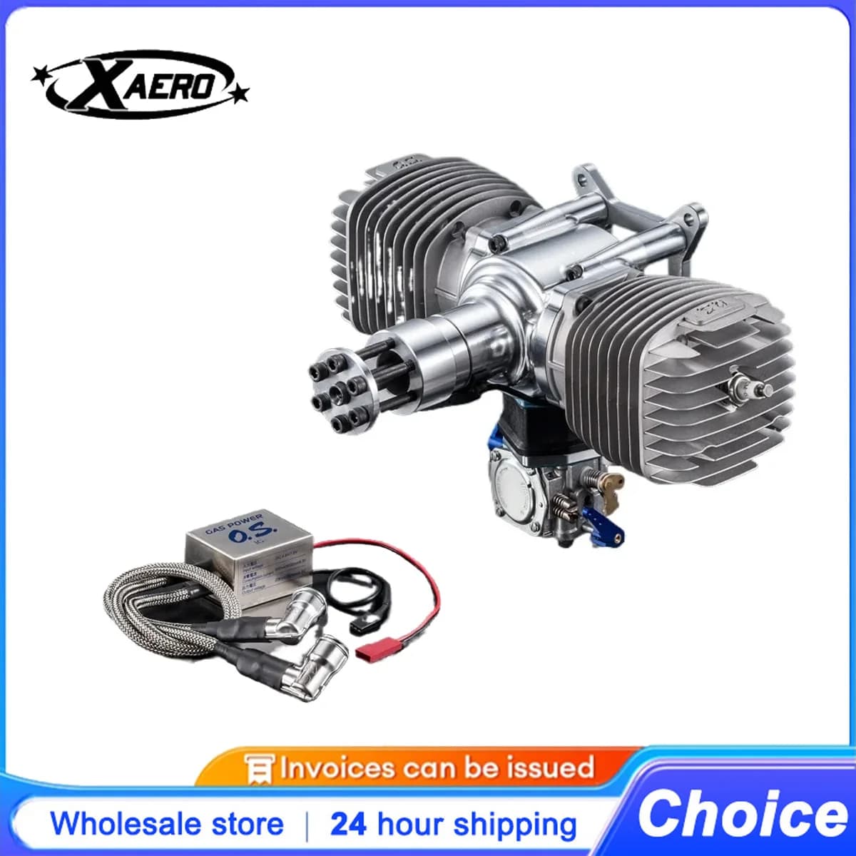 OS GT120T 120cc moteur à essence double 2 temps