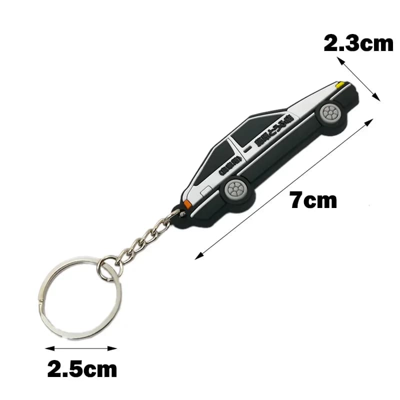 OTOKIT – porte-clés de voiture en caoutchouc AE86