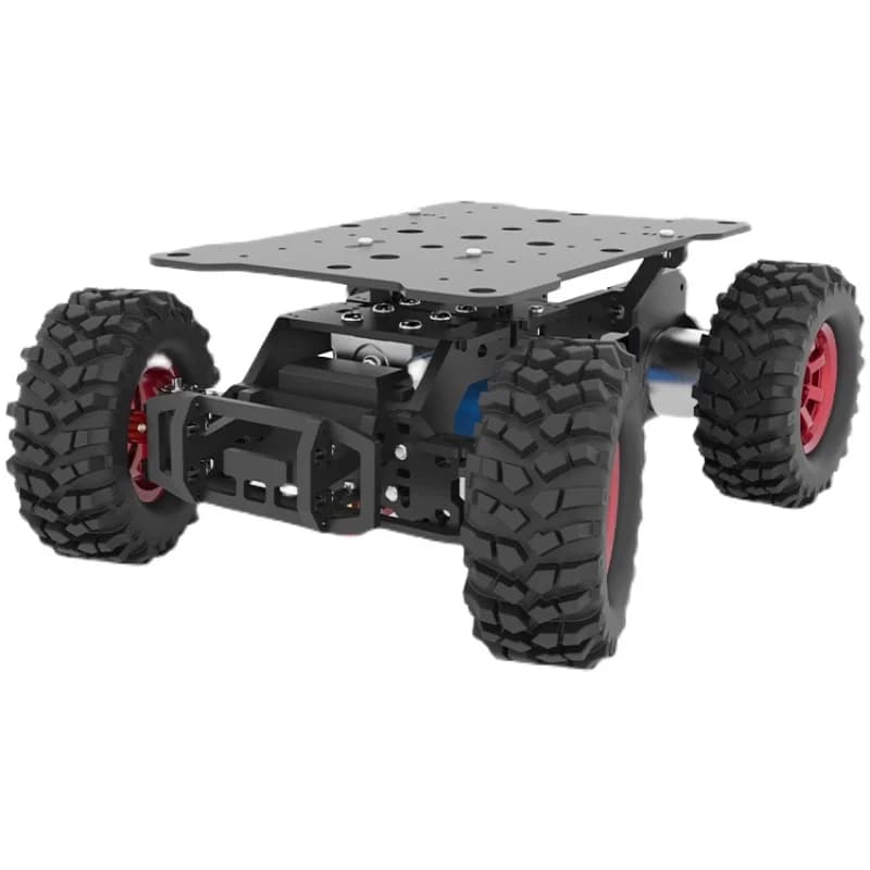 Châssis RC Ackerman avec moteur Robot voiture prenant en charge le système ROS et caméra de Sport pour Raspberry pour Arduino Robot voiture Kit de bricolage