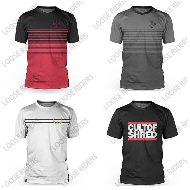 Nouvelle Série 2025 – T-shirt de Moto Ample pour Passionnés de Course – Vêtement de Cyclisme Unisexe pour Activités de Plein Air