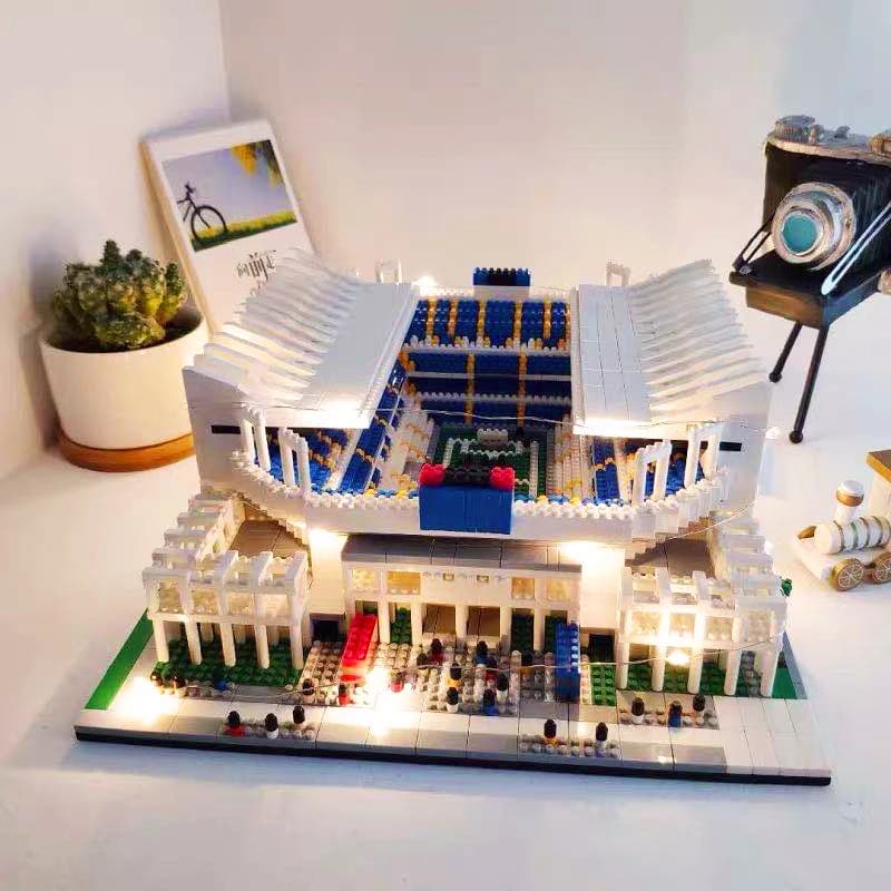 Malag – ensemble de blocs de construction de stade de Football