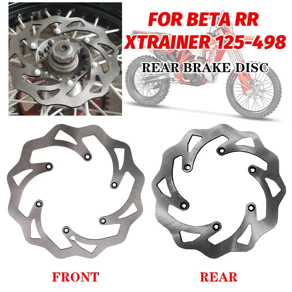 Kit de disques de frein avant et arrière pour moto