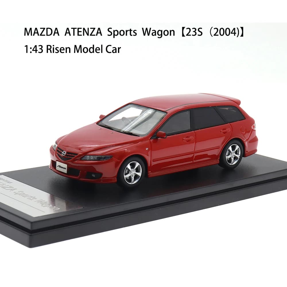 Modèle de voiture de marque Hi-story 1:43, MAZDA ATENZA Sports 23S Wagon (2004), modèle en résine, véhicule de haute Simulation, jouets pour cadeau de Collection