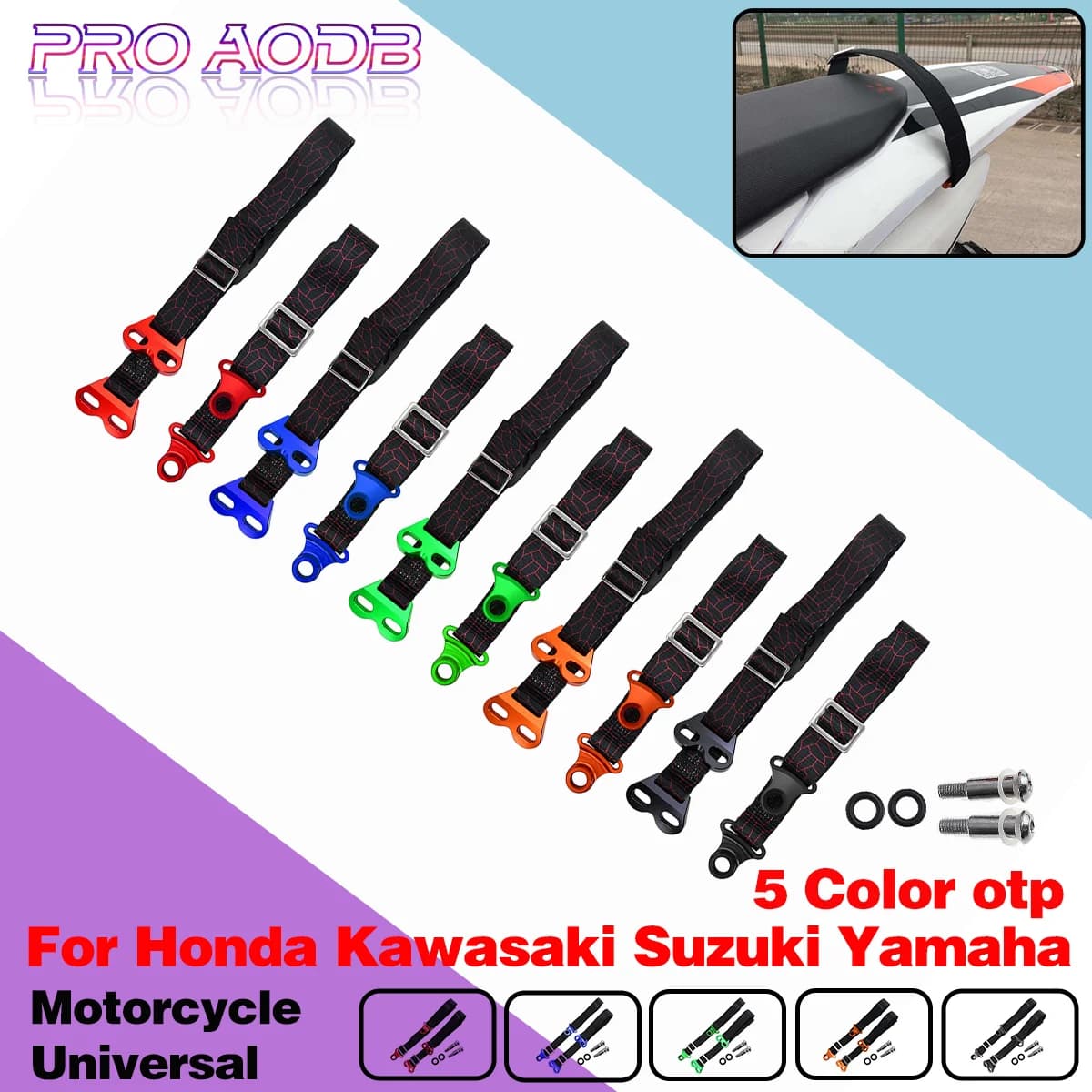 Harnais de Sauvetage d'Urgence Avant et Arrière, pour Honda CRF 150R 150practice 250R 250RX 250X 450L 450R 450RX 450X