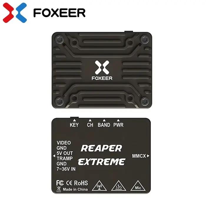 FOXEER 4.9G-6G Reaper Extreme V2 2.5W 80CH VTX 25mW/200mW/500mW / 1.5W/2.5W réglable 2-8S 20X20mm po