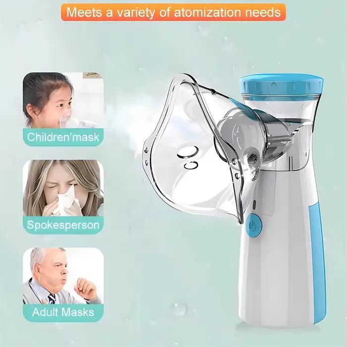 Nébuliseur médical, inhalateur, machine à inhalation, mini inhalateur portatif pour l'asthme, inhalateur à membrane, inhalation