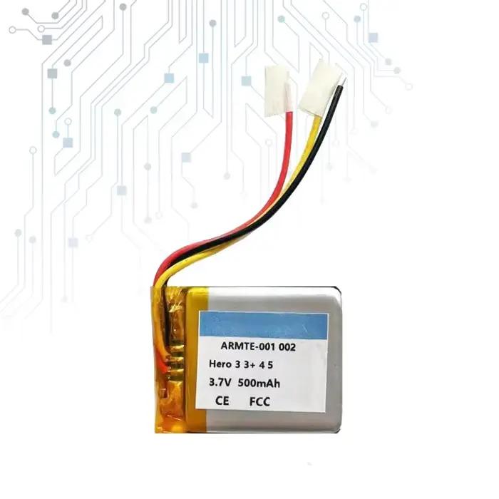 Batterie pour Gopro Hero 2 3 4 5 6 7 8 9 Hero2 Hero3 Hero4 Hero5 Hero6 Hero7 Hero8 Hero9 Télécommande avec 3 lignes