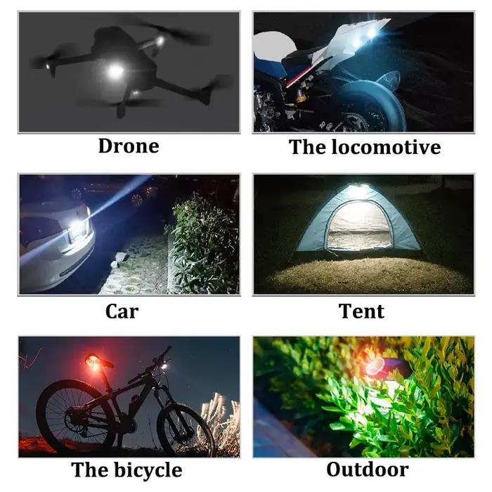 Lumière stroboscopique LED sans fil pour Drone