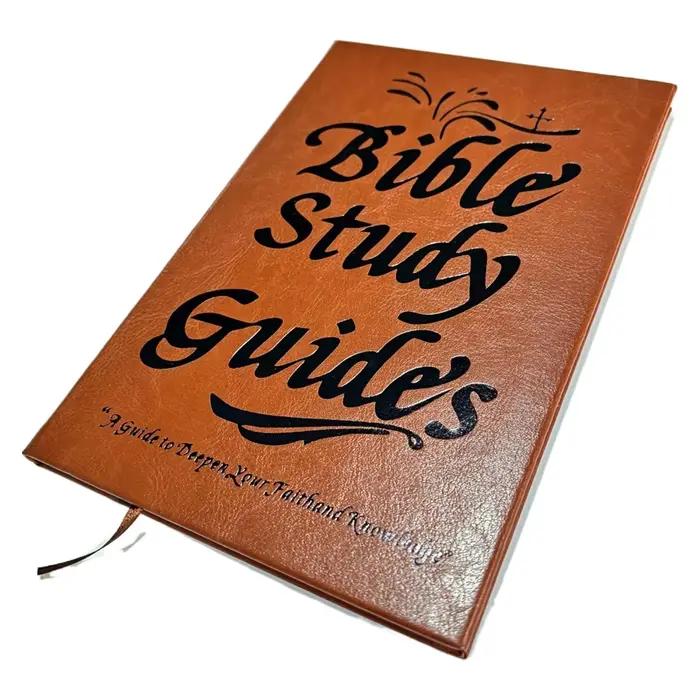Guide d'étude biblique pour débutants, journal dévotionnel avec citations bibliques quotidiennes, réflexions sur la prière et plan d'étude annuel