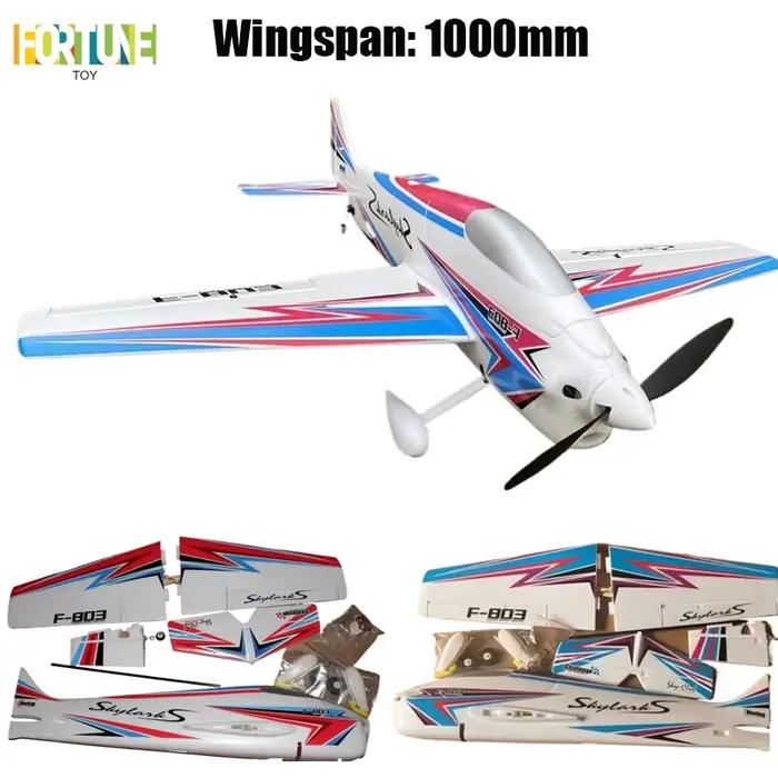 Avion RC F3a Elf F-803 Performance Cascade Jouet Vol Route Envergure 1000mm Matériau EPO Nouvelle Version 2024 Cadeau Occasions Spéciales