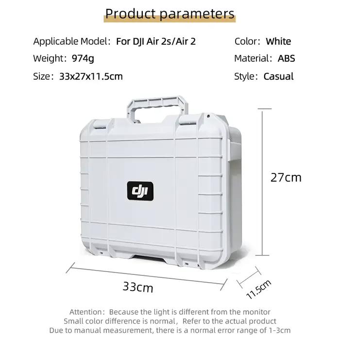 Pour AIR 2S boîtier étanche Drone boîte de Protection batterie télécommande valise accessoires pour DJI Mavic Air 2/Air