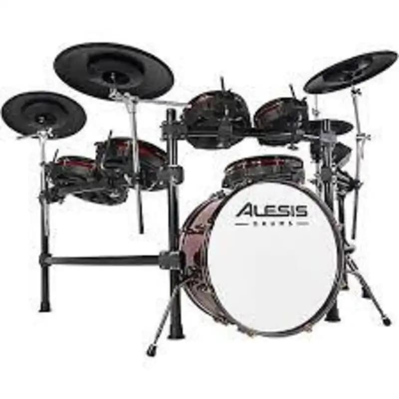Kit de batterie électronique professionnel Alesis Strike Pro édition spéciale 11 pièces avec peaux e