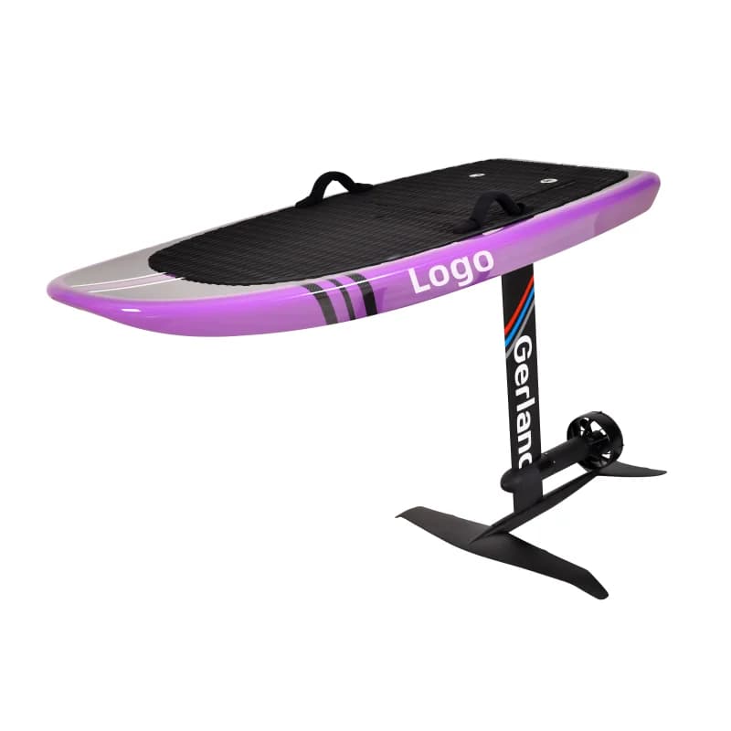 Planche de surf électrique Efoil en fibre de carbone personnalisée OEM d'usine, moteur 8KW, hydrofoi