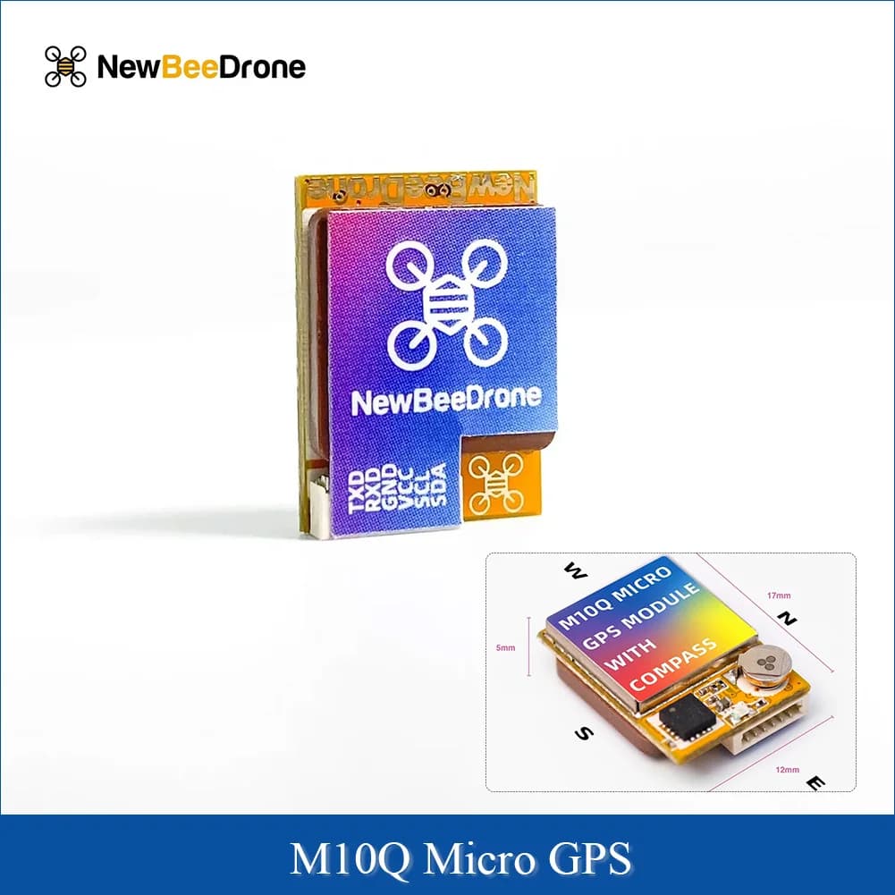 Module GPS Micro NewBeeDrone M10Q avec boussole pour contrôleur de vol de drone FPV, accessoires RC