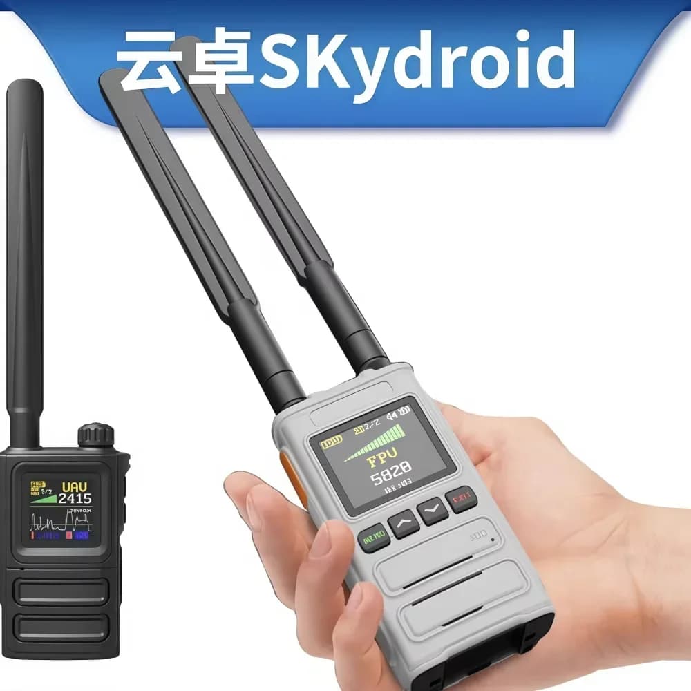 Alarme de détection de drones portative - Détecteur à large fréquence (300M-6GHz) Skydroid S12 pour