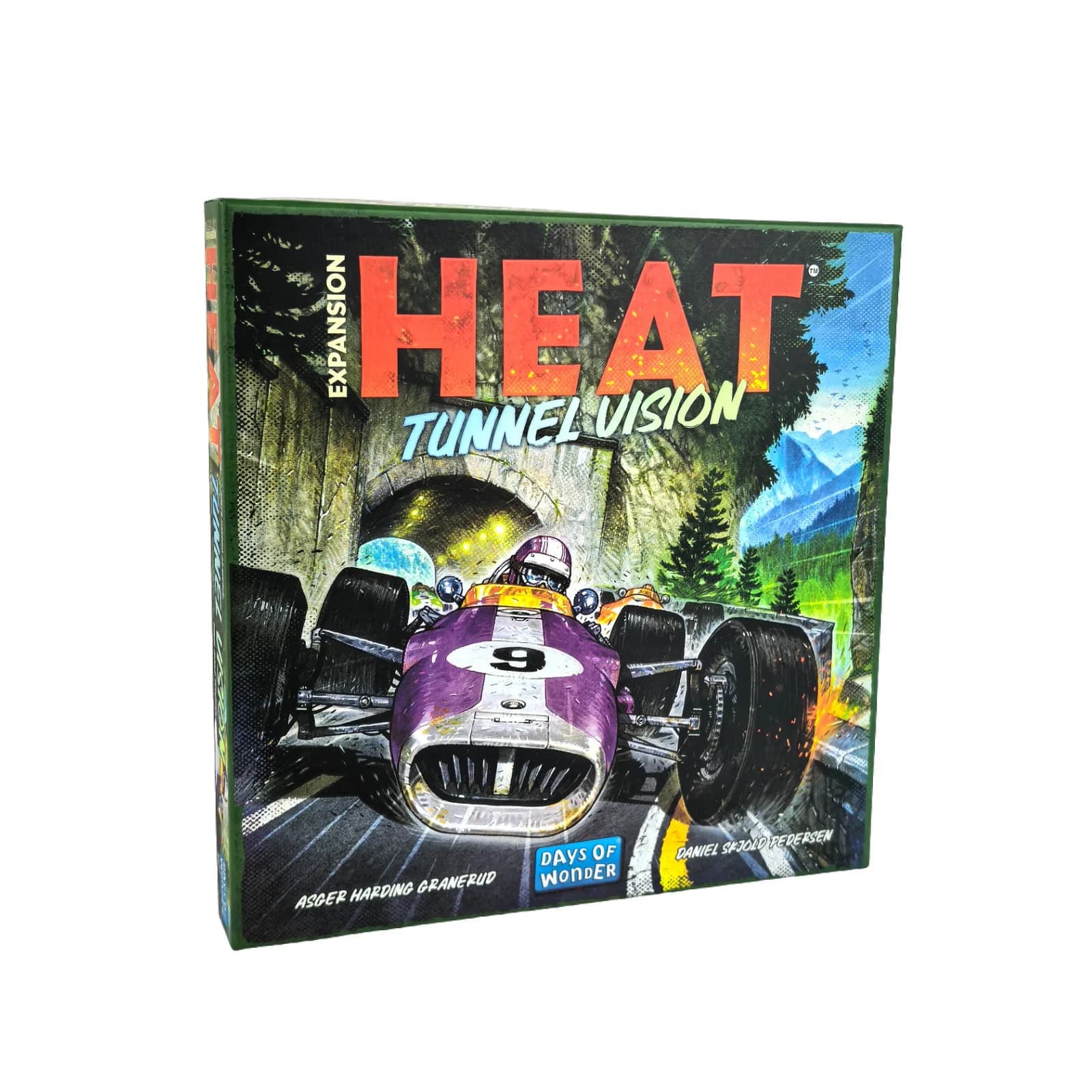 « HEAT : Full Throttle » — Un jeu de cartes de course de table en anglais, rythmé et plein d'adrénal