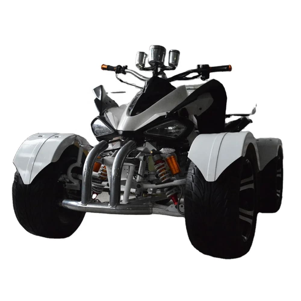 ATV de course légale de route refroidi à l'eau de Quad de monocylindre de 250cc avec des freins à do