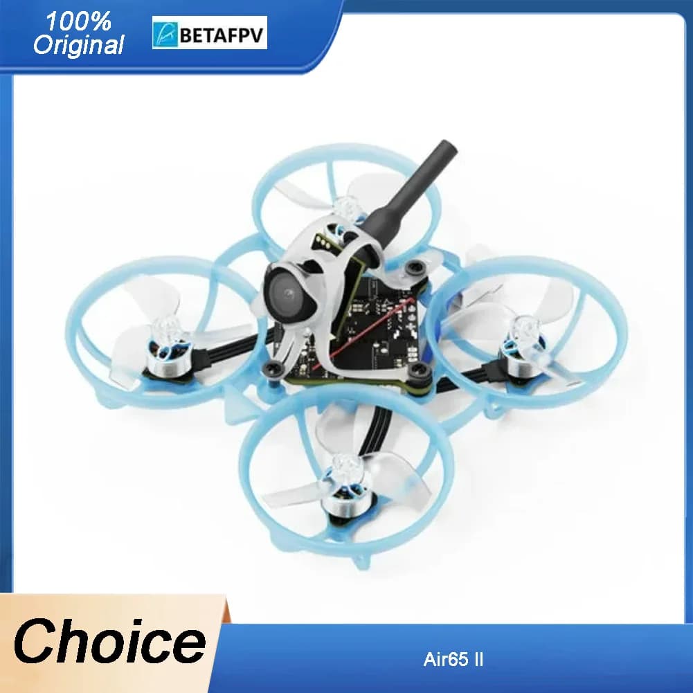 Drone Whoop Brushless BETAFPV Air65 II | Quadricoptère de course FPV 65 mm 1S | Micro