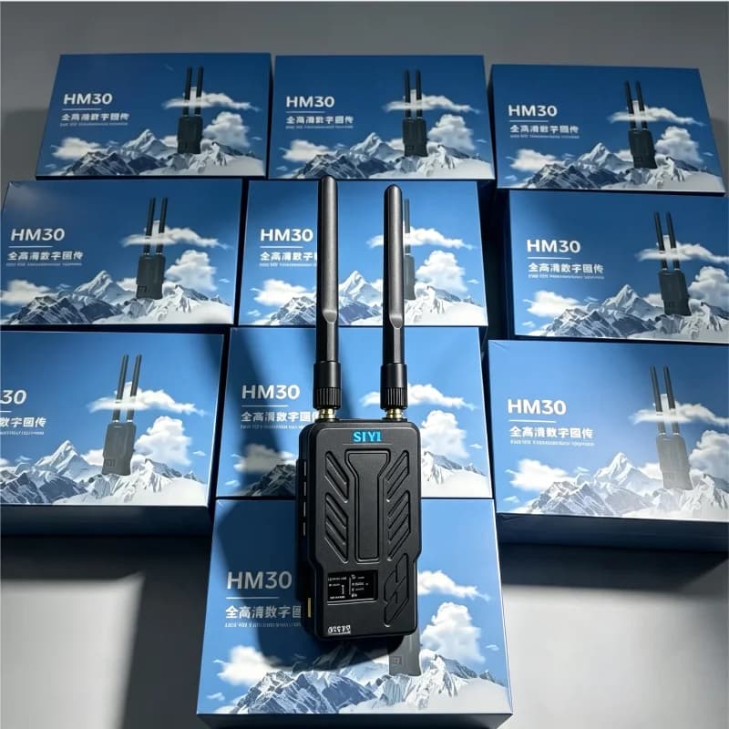 Système de transmission vidéo numérique FPV SIYI HM30 30KM Full HD 1080P 60fps à faible latence avec télémétrie radio OSD SBUS Mavlink pour drone